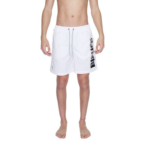 Blauer Swim Trunks QuickDrying Lightweight Men White Swimwear